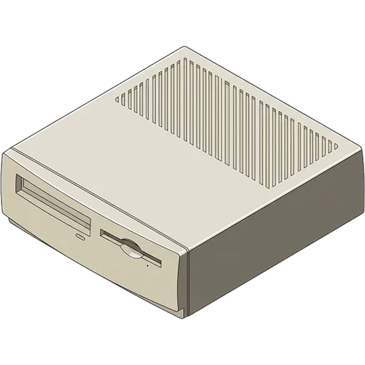 애플 매킨토시 퍼포마 6118CD (1994) 픽셀아트