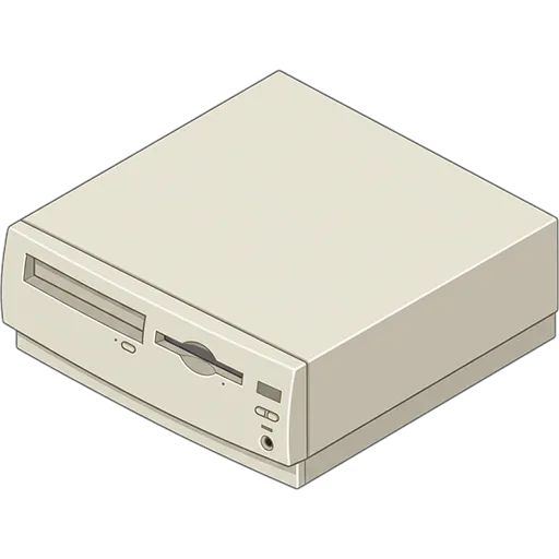 애플 매킨토시 퍼포마 6200CD (1995) 픽셀아트