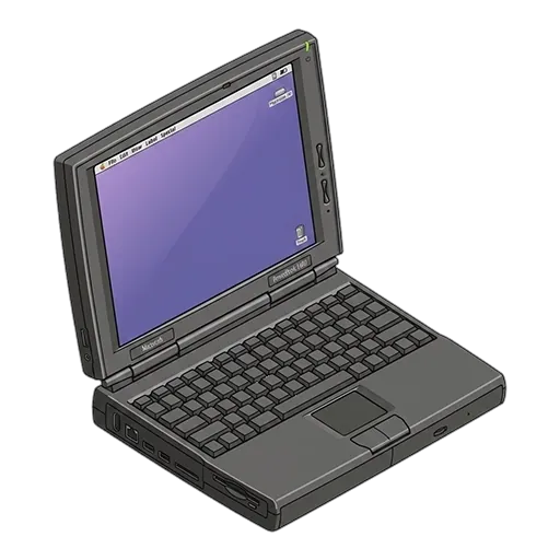 Apple アップル PowerBook 1400c/133 (1996)のピクセルアート