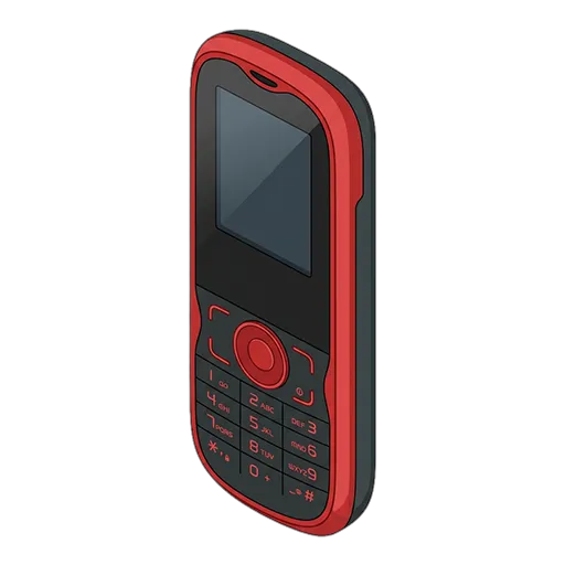 알카텔 OT-305 픽셀아트