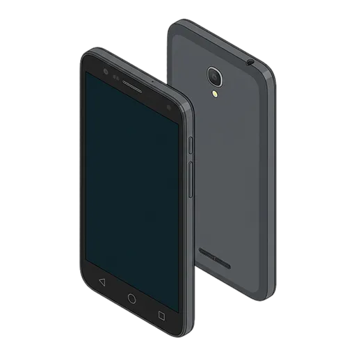 Alcatel Pop 4 pixel art