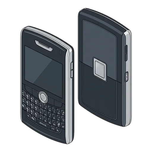 BlackBerry ブラックベリー 8800のピクセルアート
