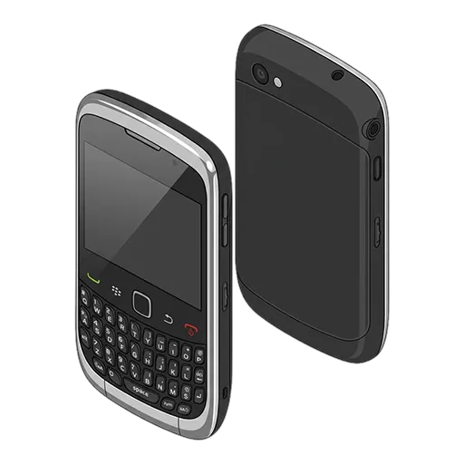 BlackBerry ブラックベリー Curve 3G 9300のピクセルアート