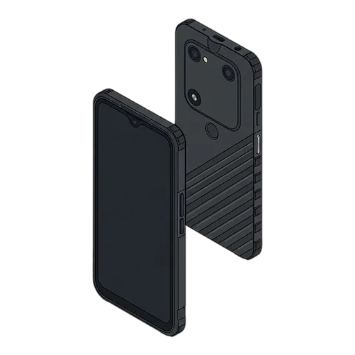 CAT Phones S53 pixel art