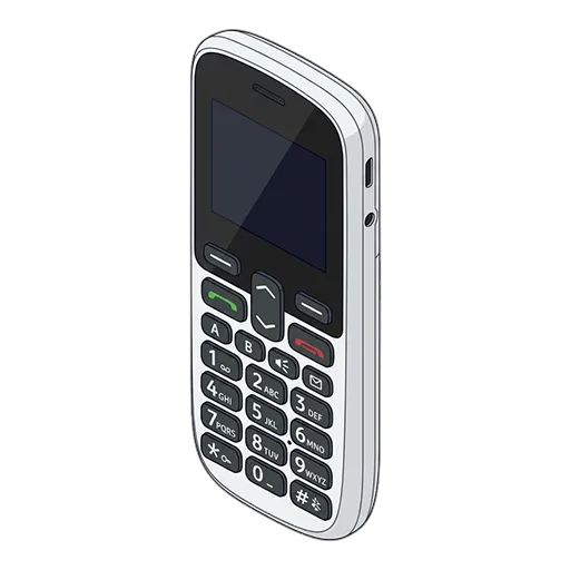 Doro PhoneEasy 508のピクセルアート