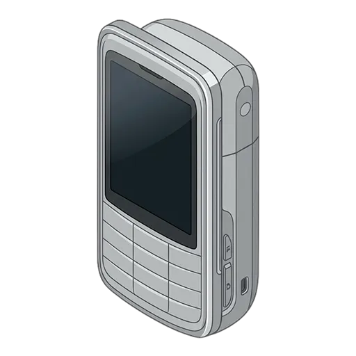 i-mobile 605のピクセルアート