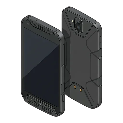 Kyocera DuraForce PRO pixel art