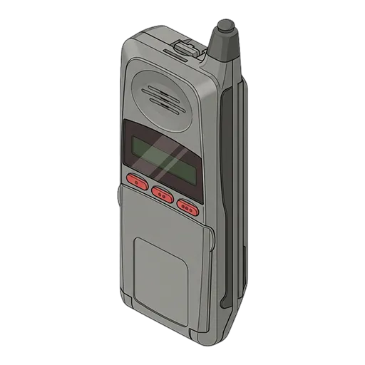 Motorola MicroTAC Lite II pixel art
