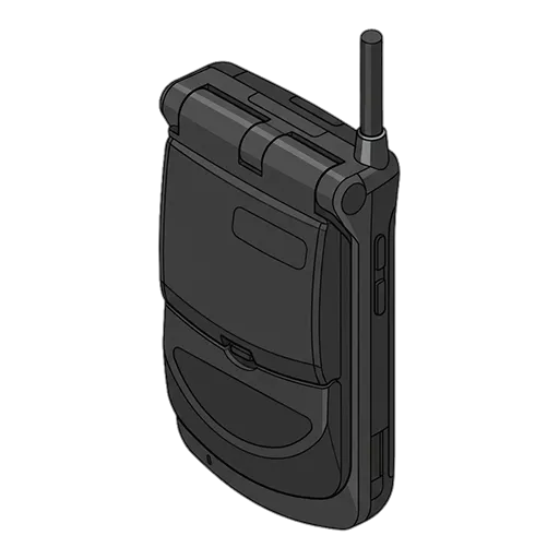 Motorola StarTAC mr501 pixel art
