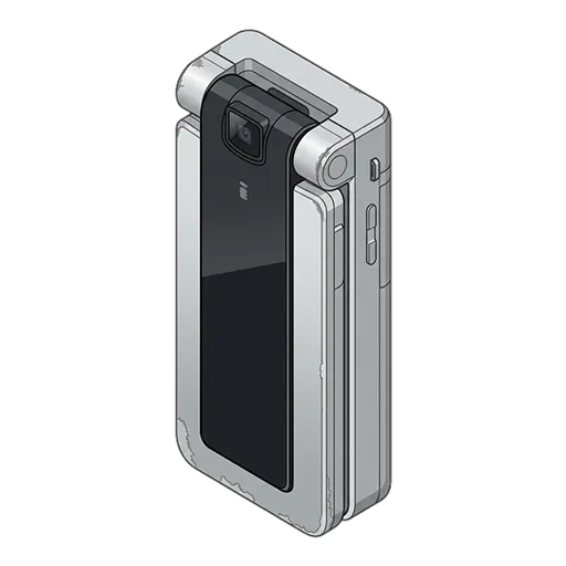NEC N500iS pixel art