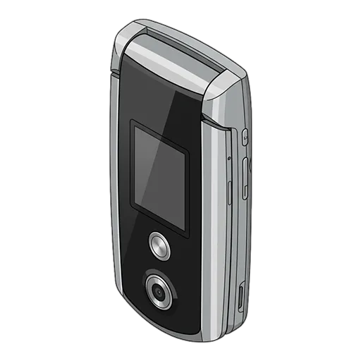 팬택 GF500 픽셀아트