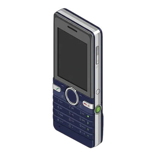 Sony Ericsson S312 pixel art