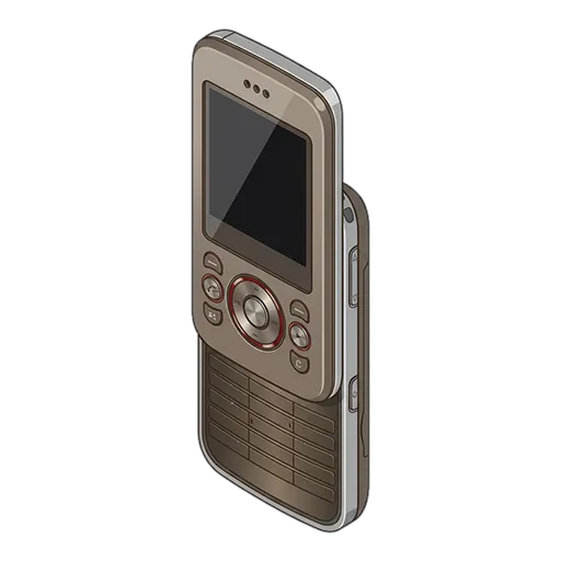 Sony Ericsson W395 pixel art