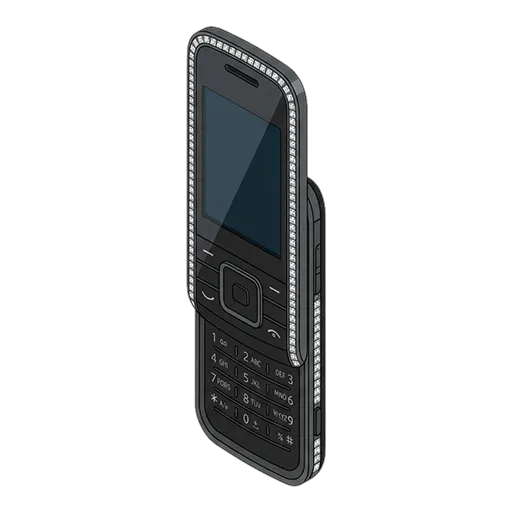 Vodafone 보다폰 533 크리스털 픽셀아트
