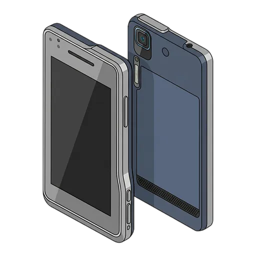 모토로라 마일스톤 XT720 (국제판) 픽셀아트