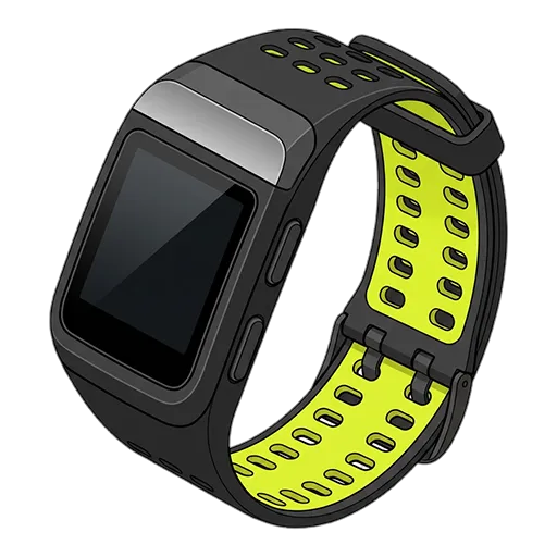 Nike+ SportWatch GPS pixel art