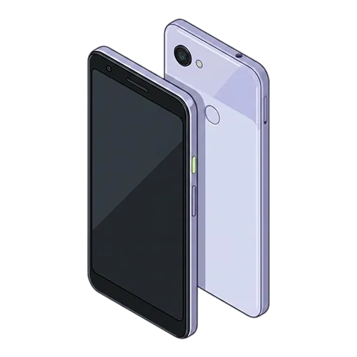 구글 픽셀 3a XL 픽셀아트