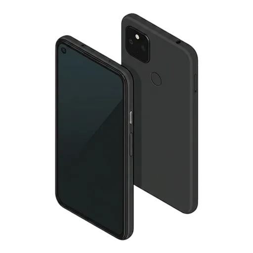 Google Pixel 5a pixel art