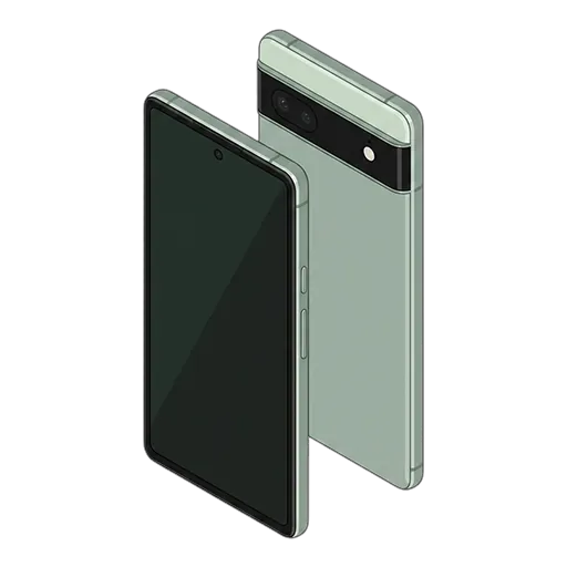 Google Pixel 6a pixel art