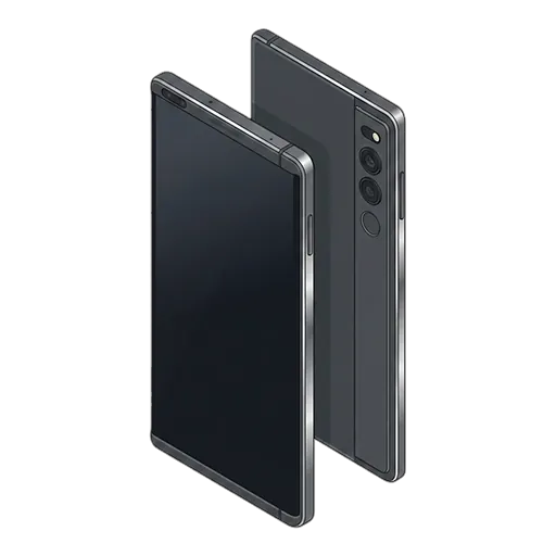 LG Rollable pixel art