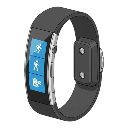 Microsoft Band pixel art