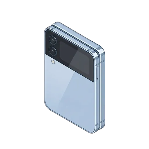 Samsung Galaxy Z Flip 4 pixel art