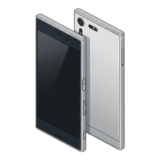 Sony Xperia XZ pixel art
