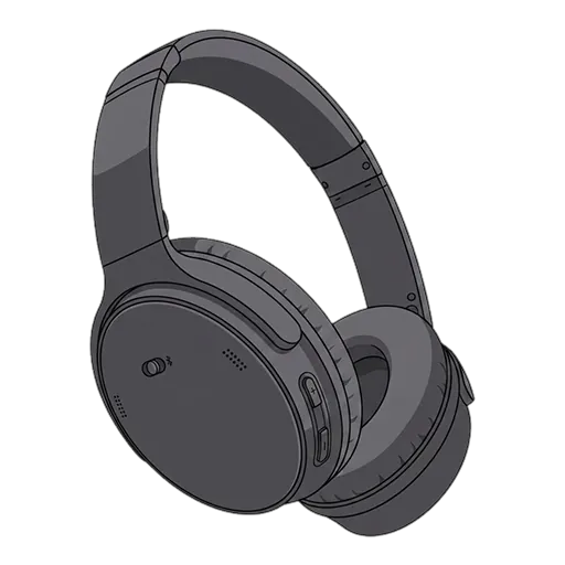 보스 콰이어트컴포트 45 (QC45) 픽셀아트