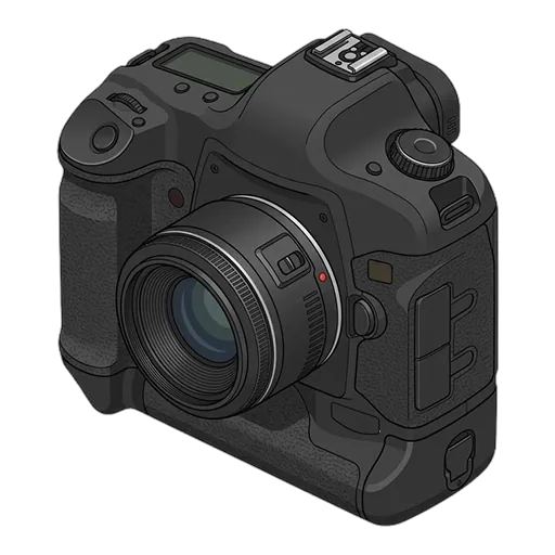 캐논 EOS-1Ds 픽셀아트