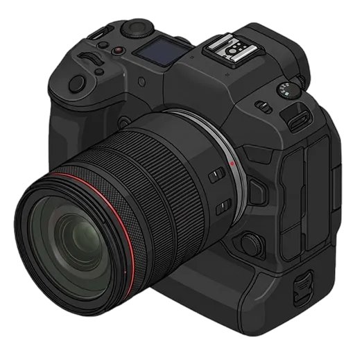 캐논 EOS R3 픽셀아트
