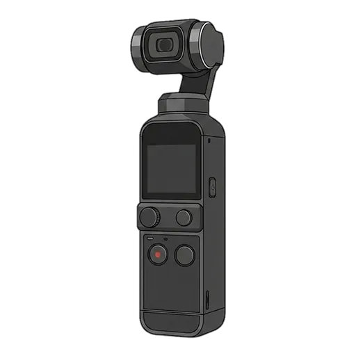 DJI 오즈모 포켓 2 픽셀아트