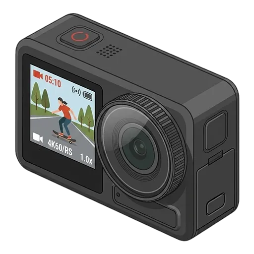 DJI Osmo Action 4のピクセルアート