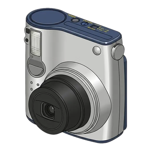 富士フイルム instax mini 10のピクセルアート