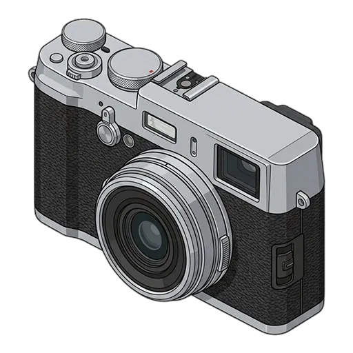 富士フイルム FinePix X100のピクセルアート
