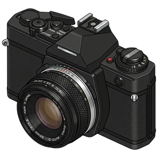 オリンパス OM-3のピクセルアート