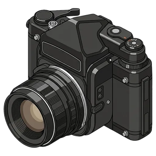 Pentax ペンタックス 6×7のピクセルアート