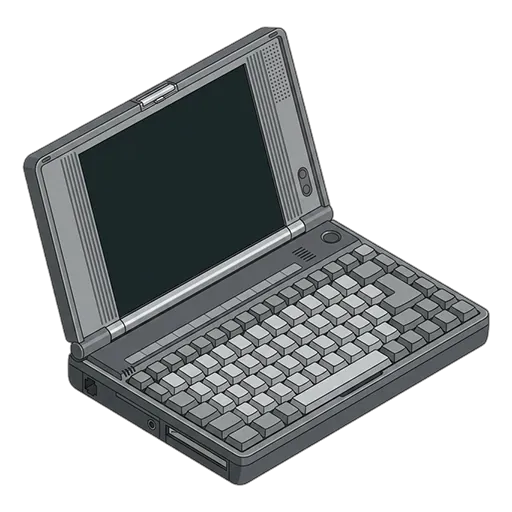HP OmniBook 300のピクセルアート