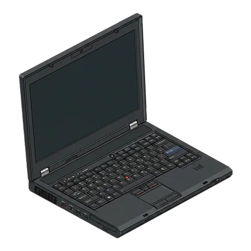 IBM ThinkPad W700のピクセルアート
