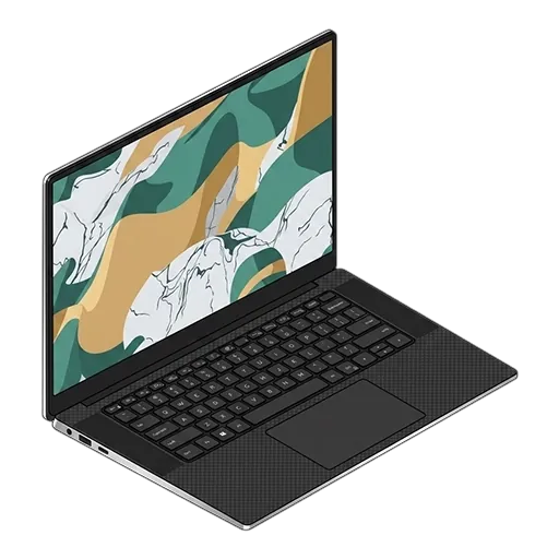 Dell XPS 15 9500 pixel art