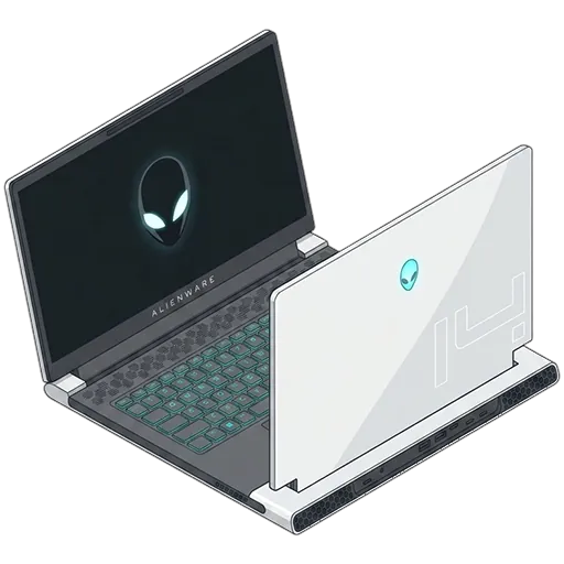 Alienware x14 pixel art