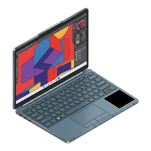 Lenovo レノボ Yoga Book 9iのピクセルアート