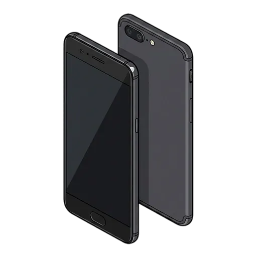 OnePlus 5 pixel art