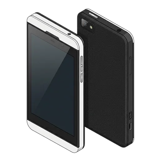 블랙베리 Z10 픽셀아트