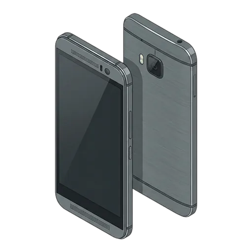 HTC One M9のピクセルアート