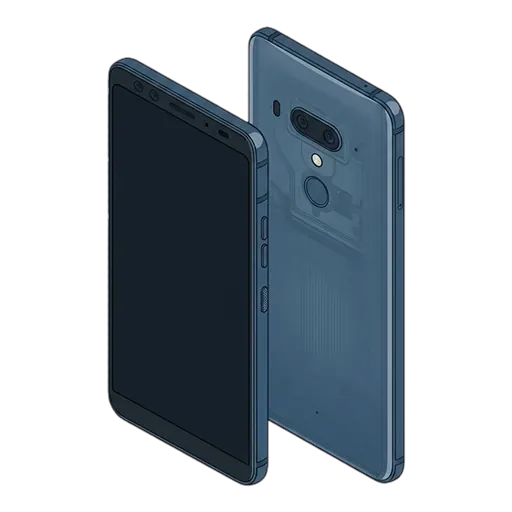 HTC U12+ pixel art