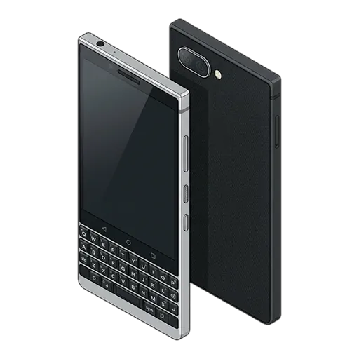 BlackBerry KEY2 pixel art
