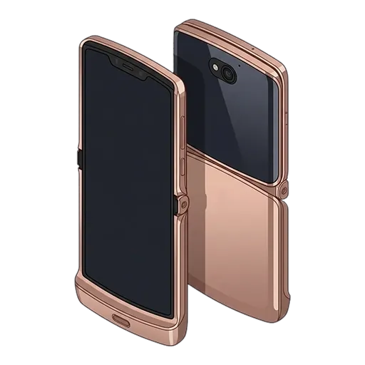 モトローラ Razr 5G（2020）のピクセルアート