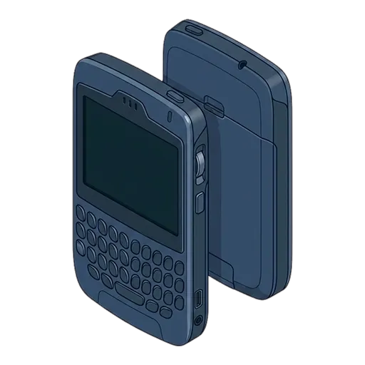 BlackBerry ブラックベリー 6210のピクセルアート