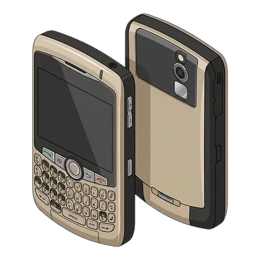 BlackBerry ブラックベリー Curve 8300のピクセルアート