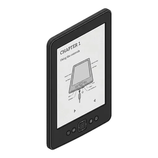 Amazon アマゾン Kindle（第5世代、ベーシック）のピクセルアート